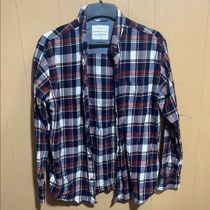 Men’s Flannel- Blue and Red